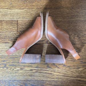 Madewell Leather Block Heel Sandals